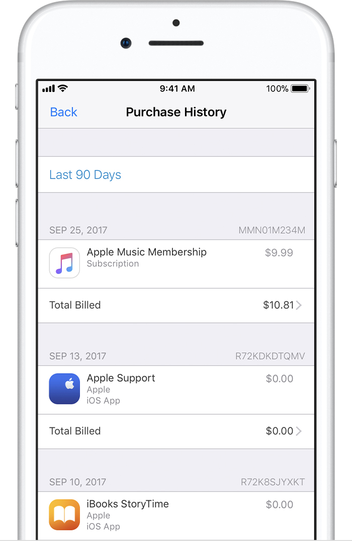 Clear Purchases From App Store